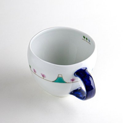 Photo4: Mug Kazeno mori Blue