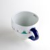 Photo4: Mug Kazeno mori Blue (4)