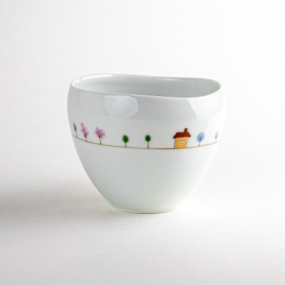 Photo3: Mug Kazeno mori Red