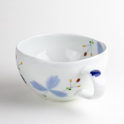 Photo2: Medium Bowl Yume akari Soup Mug (12.5cm/4.9in)