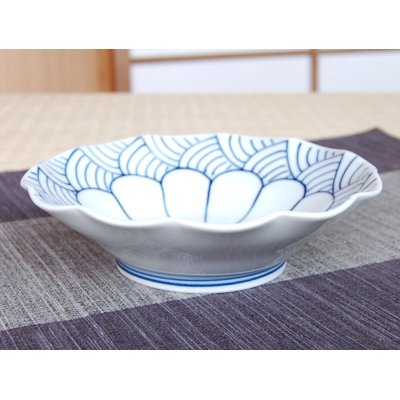 Photo2: Medium Bowl (15cm) Kikuwari seikainami