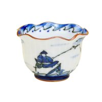 Tsuri sansui Small bowl (7.5cm)