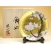 Photo2: Decorative Plate with Stand (19cm) Kinrante Sakura (Small) (2)
