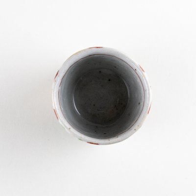 Photo3: Sake Cup Akae tokusa Striped pattern (6cm/2.3in)