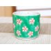 Photo2: Sake Cup Green ume dami (2)