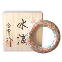 Water dropper for calligraphy Sasagikumon in wooden box