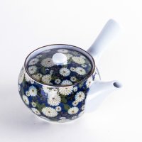 Teapot Kyusu Kikunokomichi Chrysanthemum Small