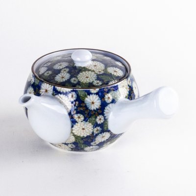 Photo2: Teapot Kyusu Kikunokomichi Chrysanthemum Small