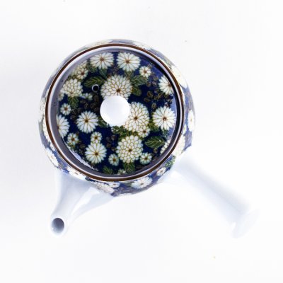 Photo5: Teapot Kyusu Kikunokomichi Chrysanthemum Small