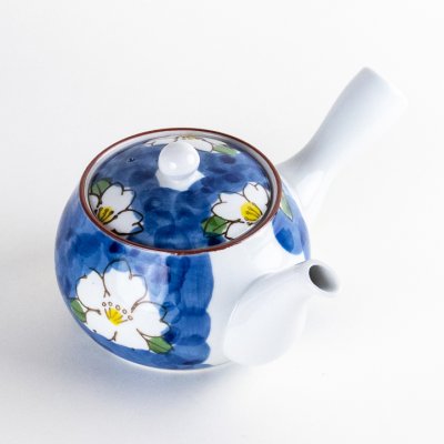 Photo2: Teapot Kyusu Dami Tsubaki Camellia