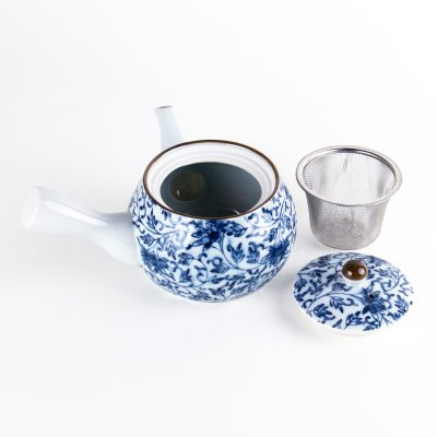 Photo8: Teapot Kyusu Dami Karakusa Ivy