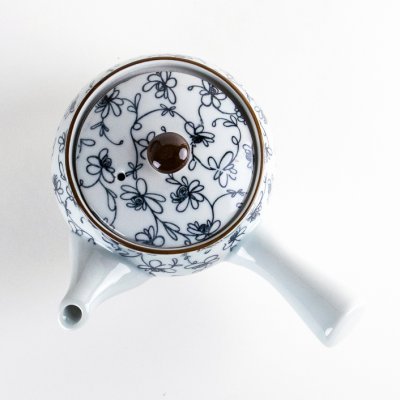 Photo6: Teapot Kyusu Bara Rose Small
