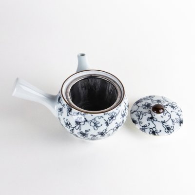 Photo7: Teapot Kyusu Bara Rose Small
