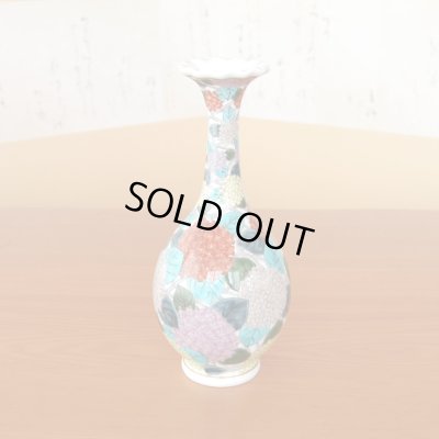 Photo2: Vase Ajisai Hydrangea Flowers | Fukuji Kitamura Traditional Craftsperson work