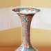 Photo5: Large Vase Somenishiki Botan Peony flower | Fukuji Kitamura Traditional Craftsperson work