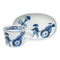 Coffee Cup and Saucer Jinrikisha