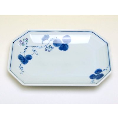 Photo3: Medium Plate (17.5cm) Yama budou Grape