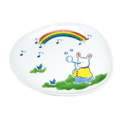 [Made in Japan] <Child tableware>Soap bubble Plate