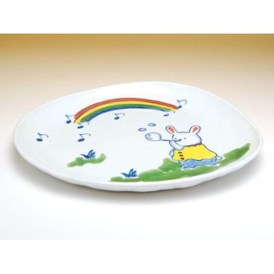 Photo2: Tableware for Children Plate Soap bubble