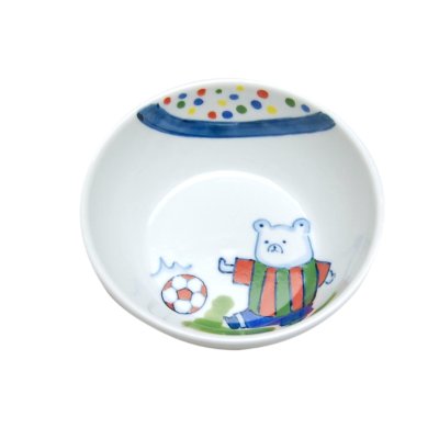 [Made in Japan] <Child tableware>Soccer Bowl