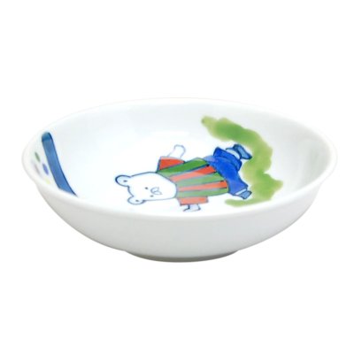 [Made in Japan] <Child tableware>Soccer Dish (Small)