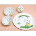 [Made in Japan] <Child tableware>Soap bubble half set (4 pieces)