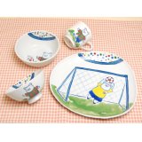 Tableware for Children Set (4 pieces) Soccer