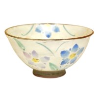Hana rindow (Blue) rice bowl