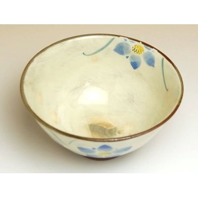 Photo2: Rice Bowl Hana rindow (Blue)