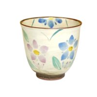 Yunomi Tea Cup for Green Tea Hana rindow (Blue)