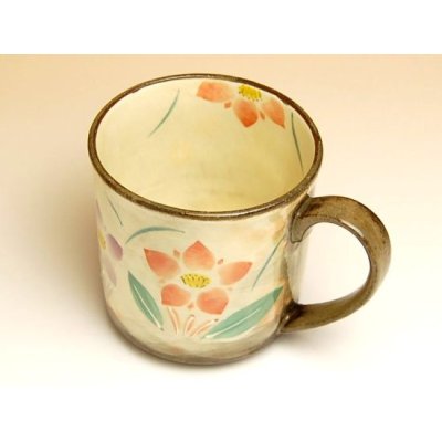 Photo2: Mug Hana rindou (Red)