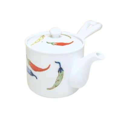 [Made in Japan] Shikisai karashi Teapot