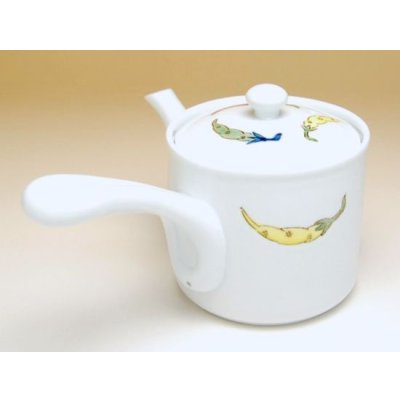 Photo3: Teapot Kyusu Shikisai karashi