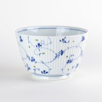 Donburi Bowl for Noodles Karakusa-Tsuzuri (L) (15 cm/5.9 in)