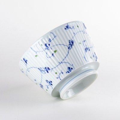 Photo4: Donburi Bowl for Noodles Karakusa-Tsuzuri (L) (15 cm/5.9 in)