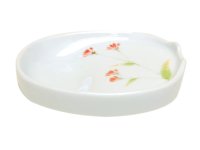 Hana shizuka Small plate for soy sauce (10.7cm)