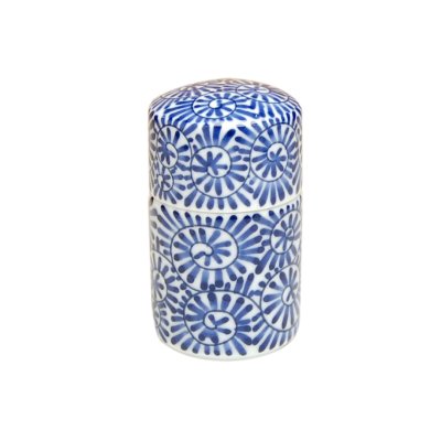 [Made in Japan] Tako-karakusa (Blue) Toothpick case