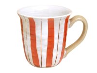 Mug Kohiki nisyoku tokusa (Red)