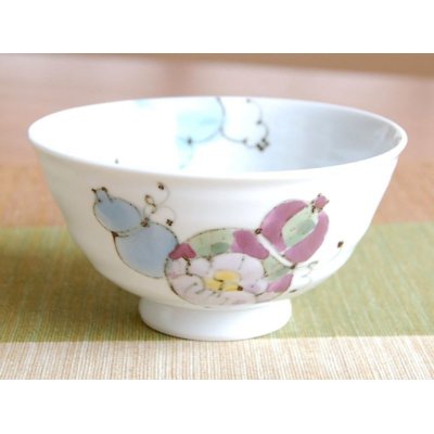 Photo2: Rice Bowl Hana mubyo (Blue)