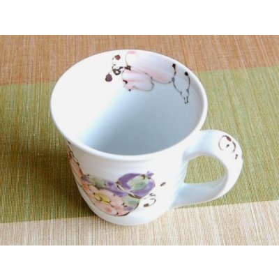 Photo3: Mug Hana mubyo (Red)