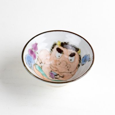 Photo2: Sake Cup Oni (8cm/3.1in)