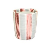 Inase (Red) Japanese green tea cup