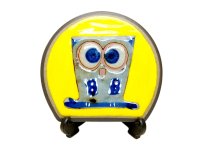 Small Decorative Plate Ai fukurou Owl (Yellow)