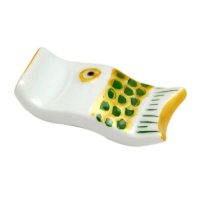 Chopstick rest Kinsai koinobori (Green)