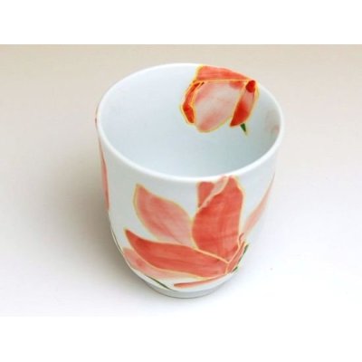 Photo2: Yunomi Tea Cup for Green Tea Hana monogatari (Small)