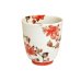 [Made in Japan] Saika karakusa (Red) Japanese green tea cup