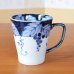 Photo2: Mug Fuchidami Budou Grape Blue (2)