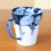 Photo3: Mug Fuchidami Budou Grape Blue (3)