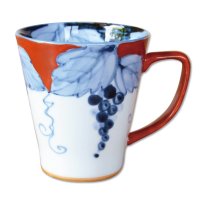 Mug Fuchidami Budou Grape Red