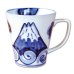 Photo1: Mug Mt. Fuji Blue (1)